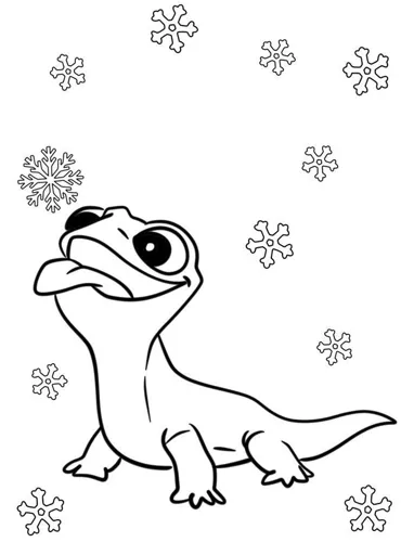 desenhos de Olaf para colorir em PDF