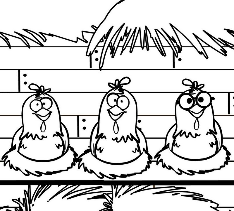 baratinha para colorir