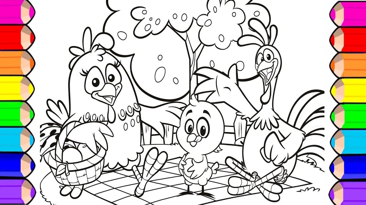 desenhos da galinha pintadinha para imprimir