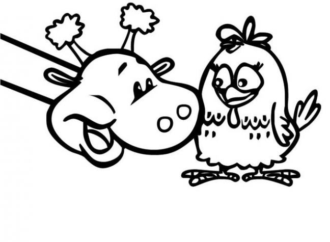 personagens da galinha pintadinha para colorir