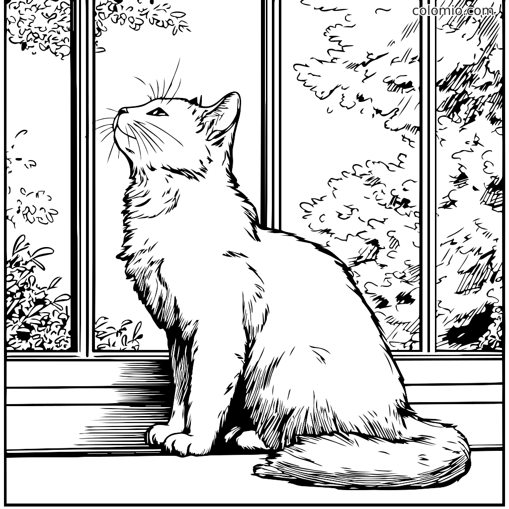 gatos para colorir vs gatos para pintar