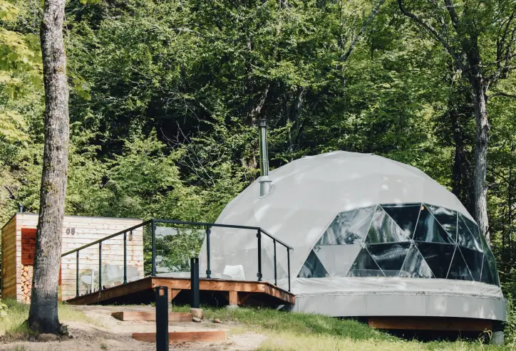 casas geodésicas inspiração projetos