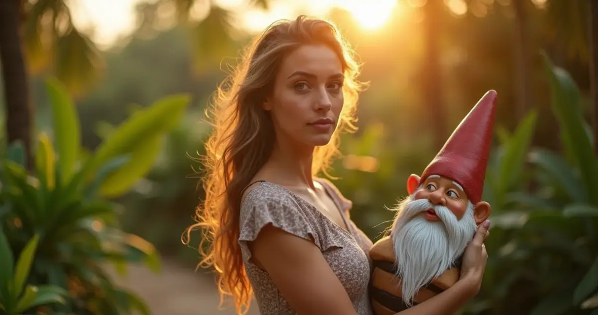 O erro que 87% cometem ao colocar um gnomo no jardim