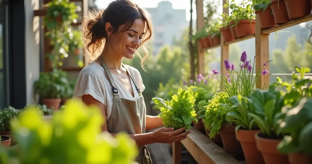 Horta em pequenos espaços: colha sua salada em 30 dias sem quintal