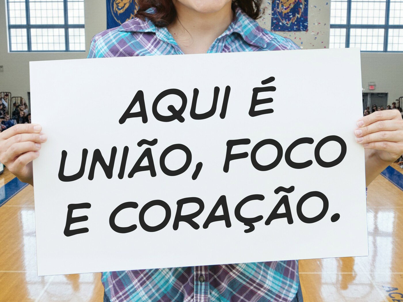 frases para cartaz de interclasse