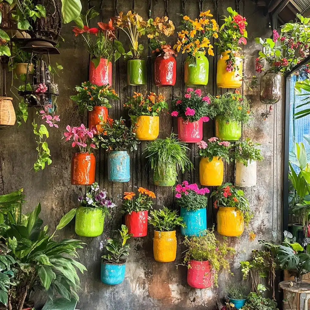 ideias criativas para decorar casa com plantas