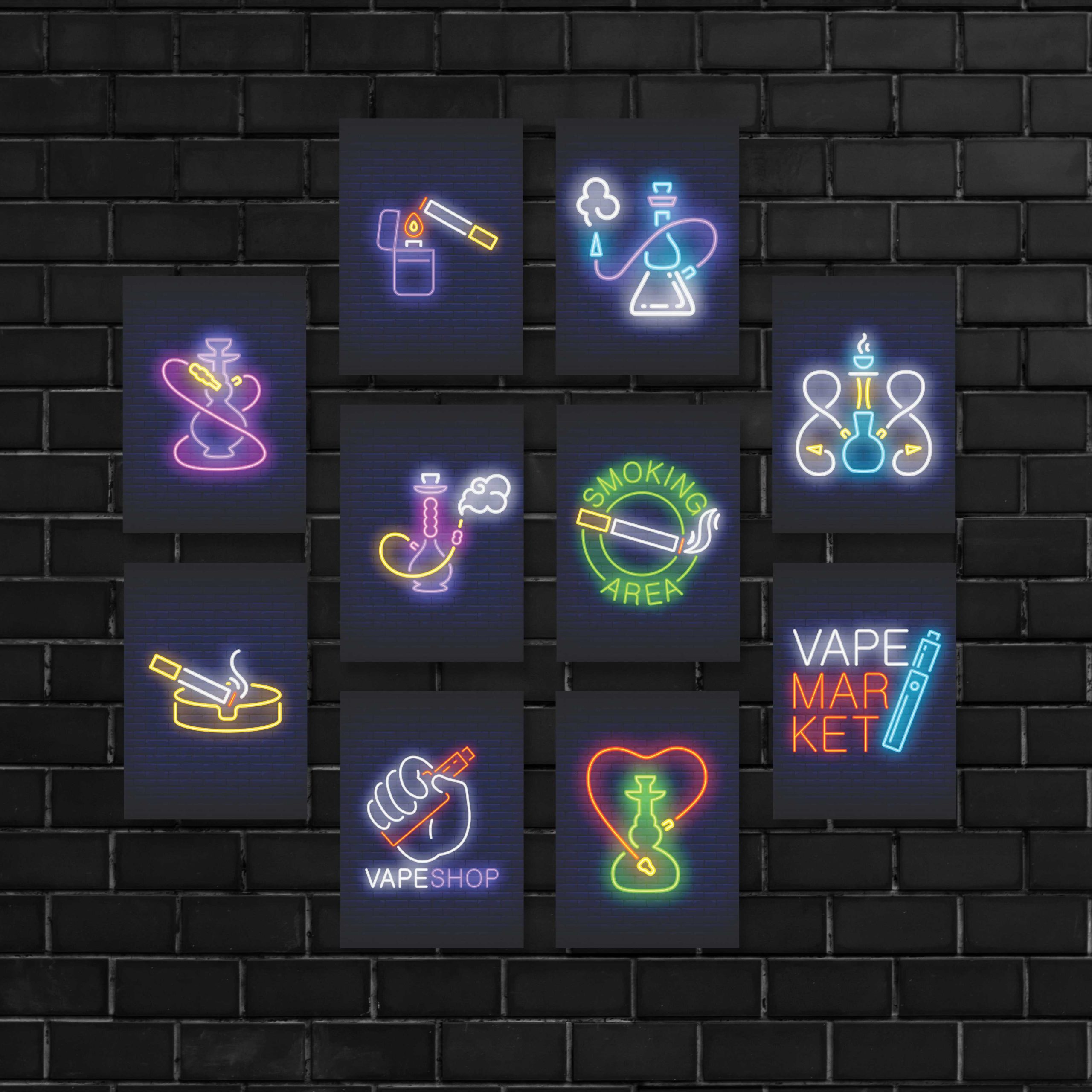 ideias de decoração para tabacaria moderna