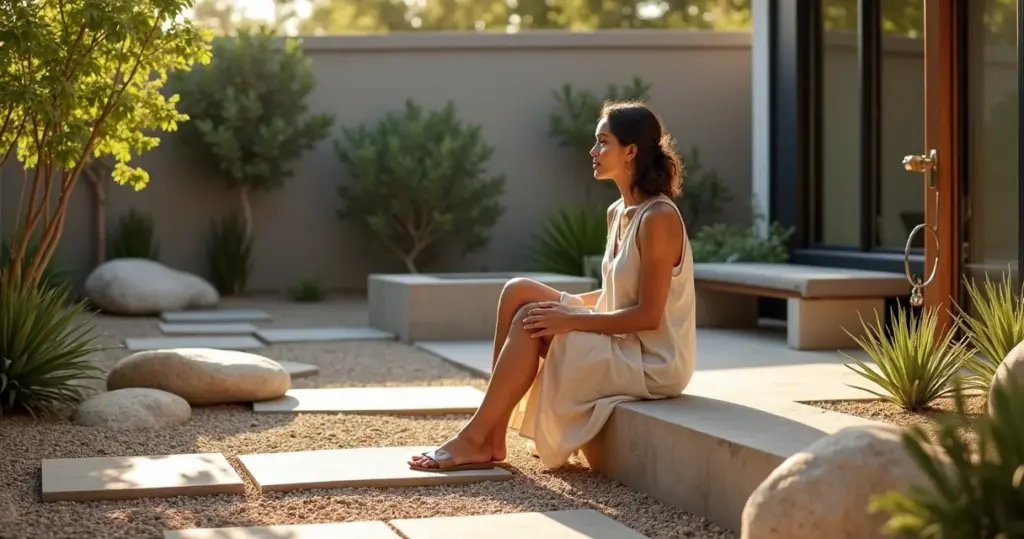 23 Ideias de Jardim com Pedras para Quintal Pequeno que Ampliam Espaço