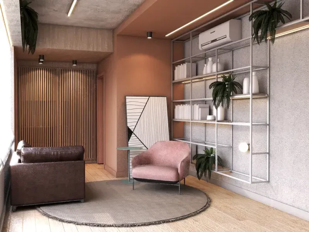 ideias decoração consultório psicologia moderno acolhedor