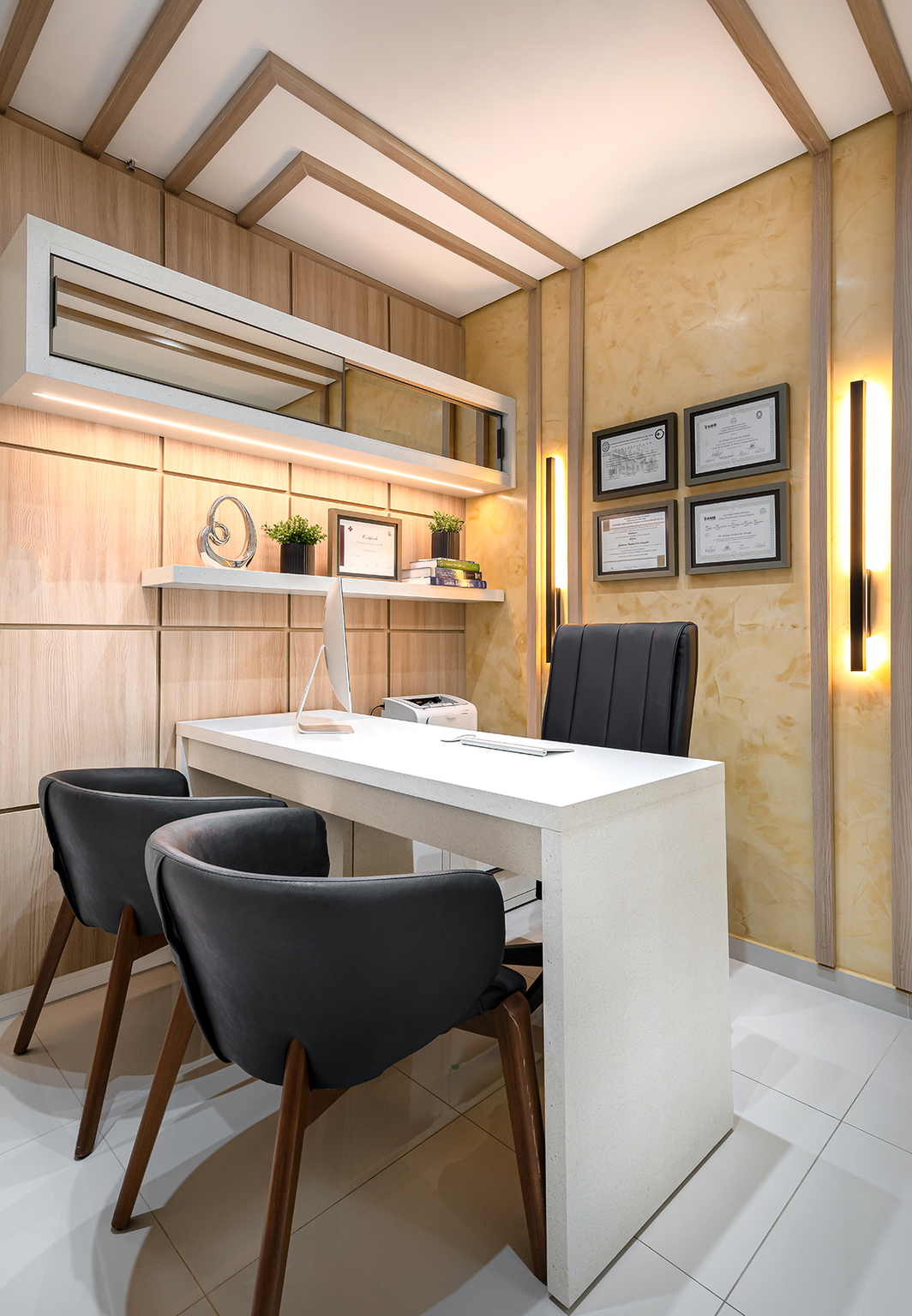 iluminação ideal consultório psicologia acolhedor