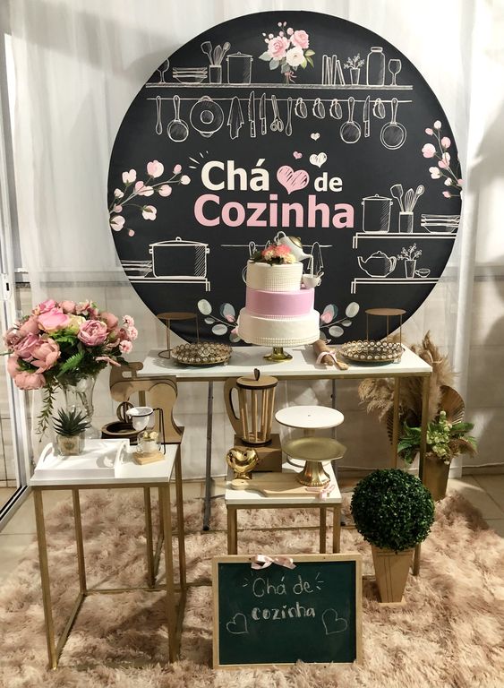 o que servir no chá de panela