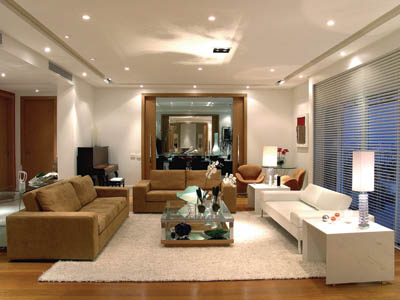 ideias de iluminação para sala pequena