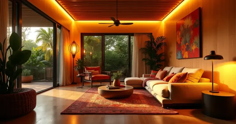18 Ideias de Iluminação para Sala que Transformam o Clima em 5 Minutos
