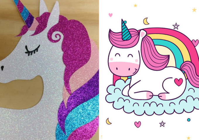 unicornio para imprimir em tamanho grande