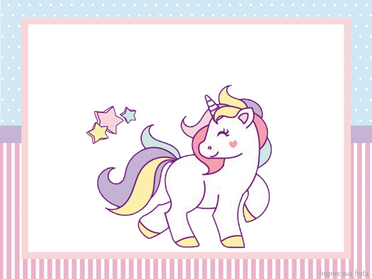 unicornio para imprimir em tamanho grande