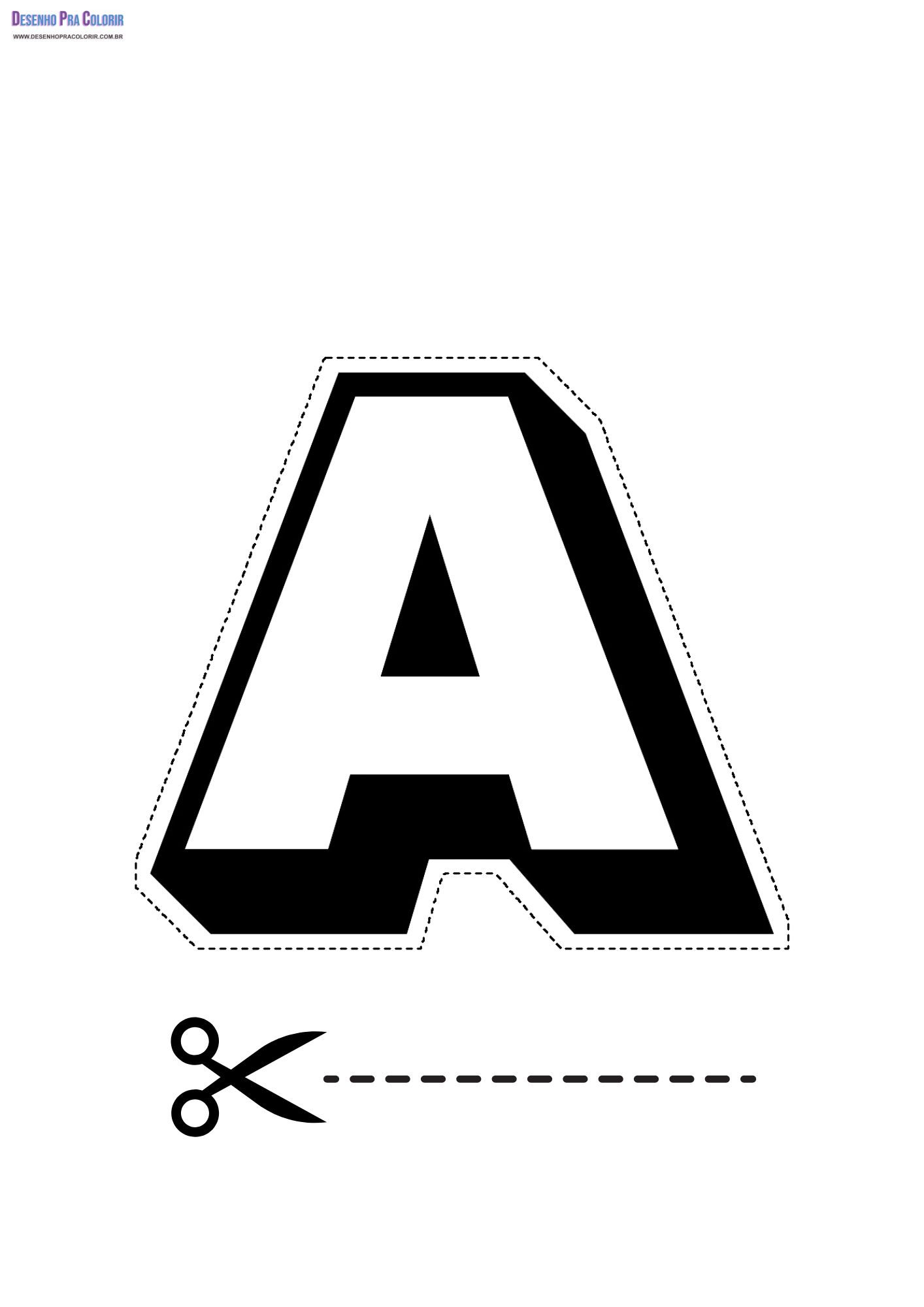 alfabeto para imprimir educação infantil