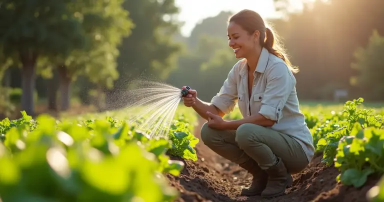 Irrigação de Horta: Economize 60% de Água com Este Sistema Fácil