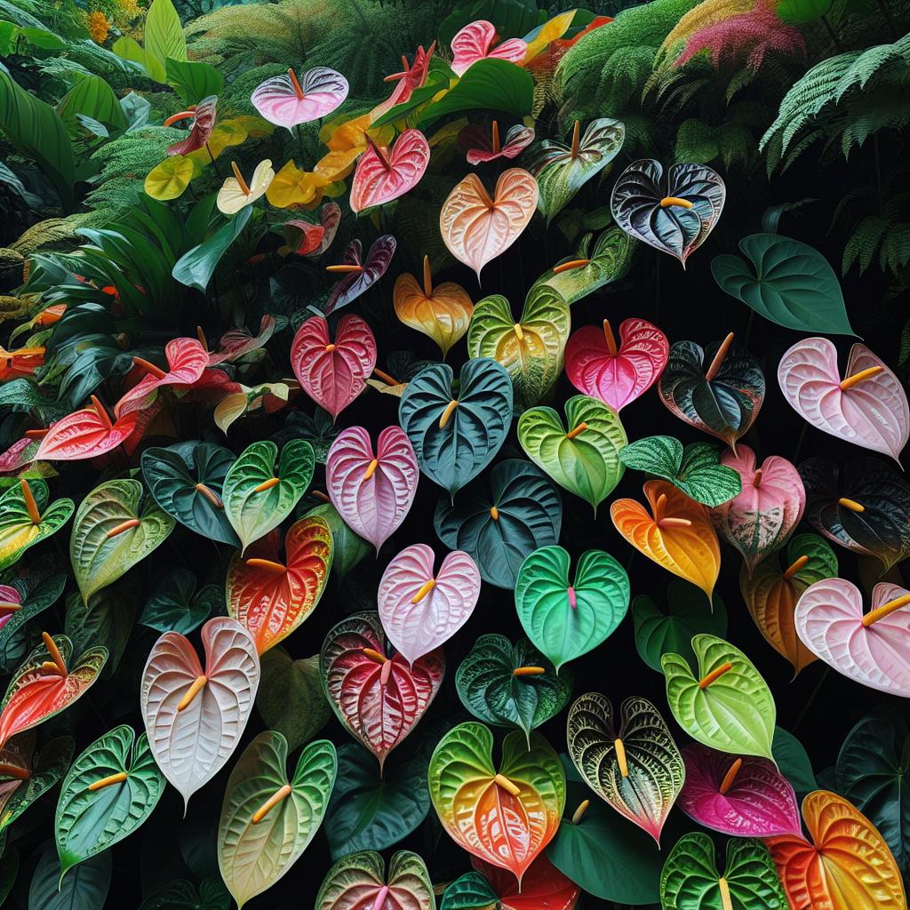 antúrio vs lírio da paz qual escolher