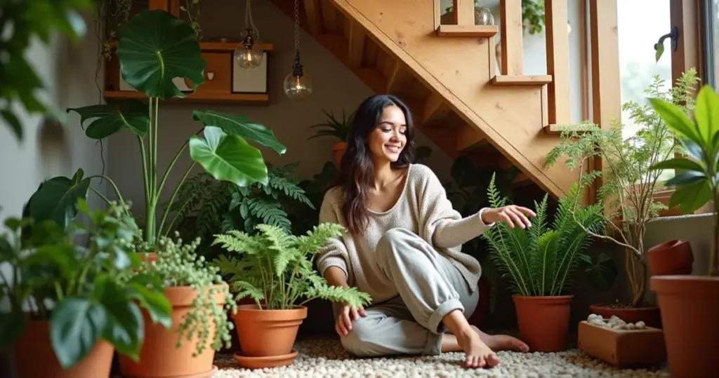 27 Ideias de Jardim de Inverno Embaixo da Escada (Até Para Iniciantes)