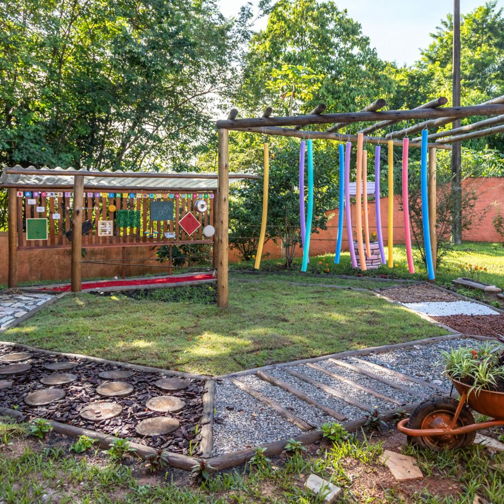 jardim sensorial para crianças