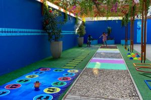 ideias de jardim sensorial para crianças pequenas