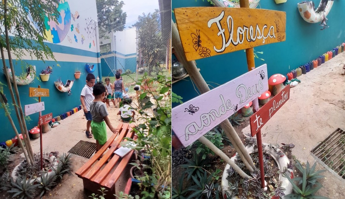 custo para montar um jardim sensorial para escola