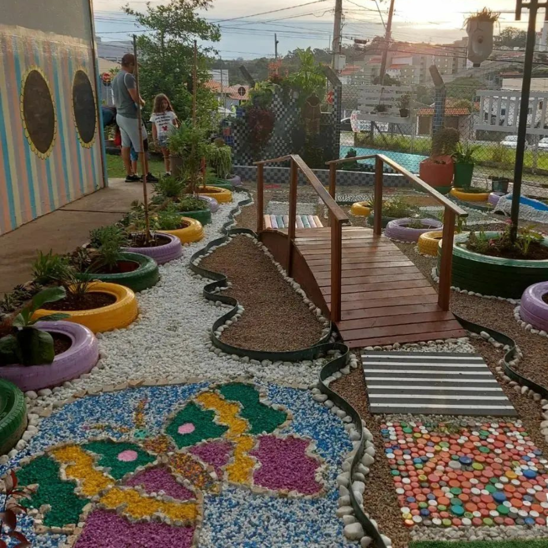 custo para montar um jardim sensorial para escola