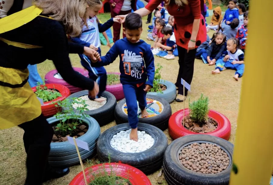 jardim sensorial vs parque infantil benefícios