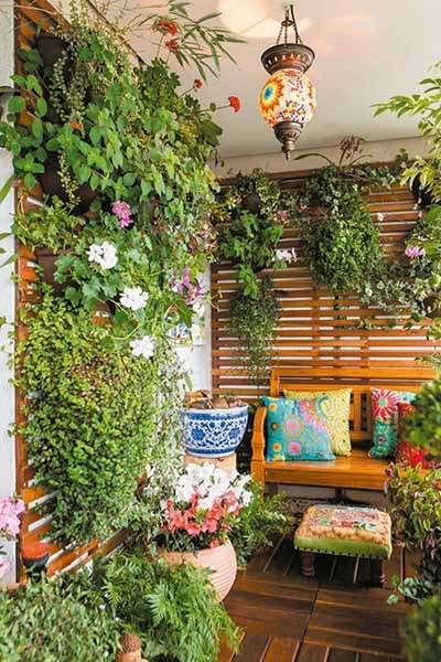 custo médio para montar jardim vertical em varanda pequena com sol
