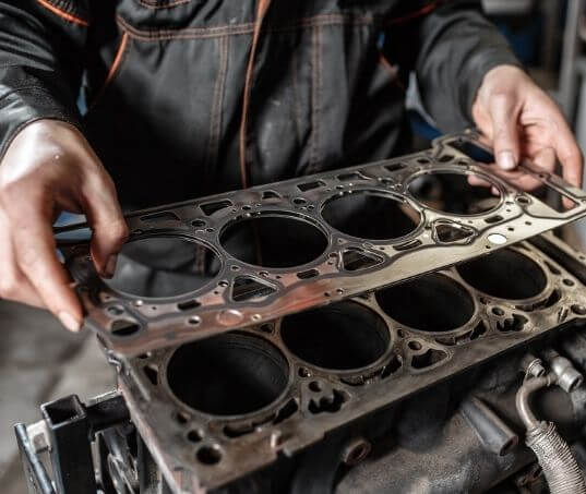 sinais de que a junta do cabeçote queimou