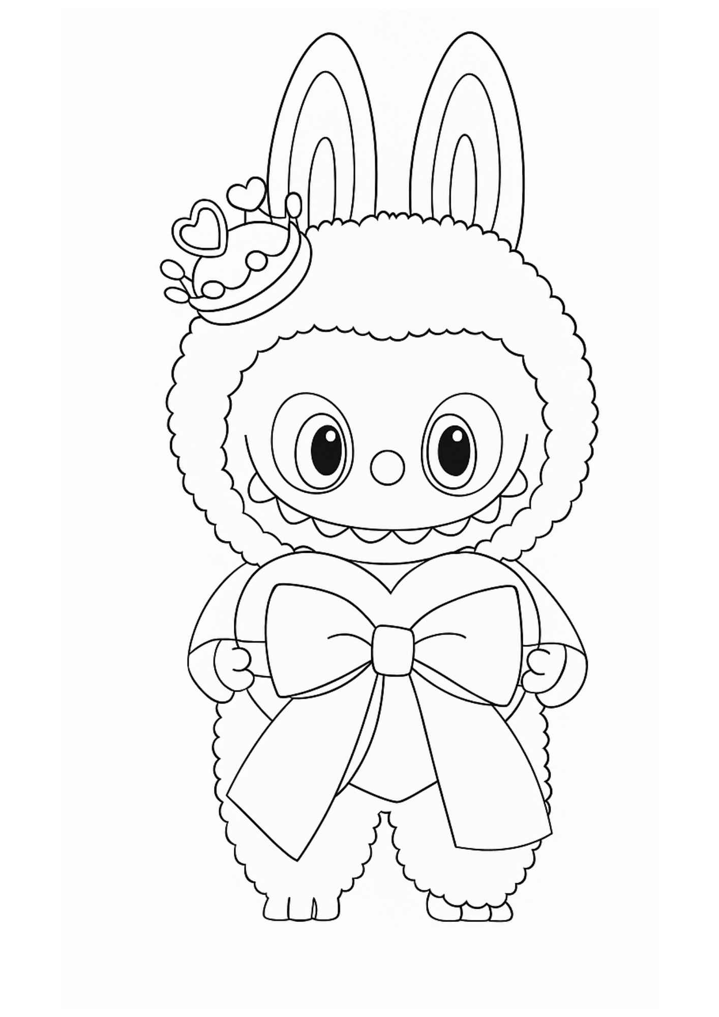 melhores desenhos do labubu para colorir grátis