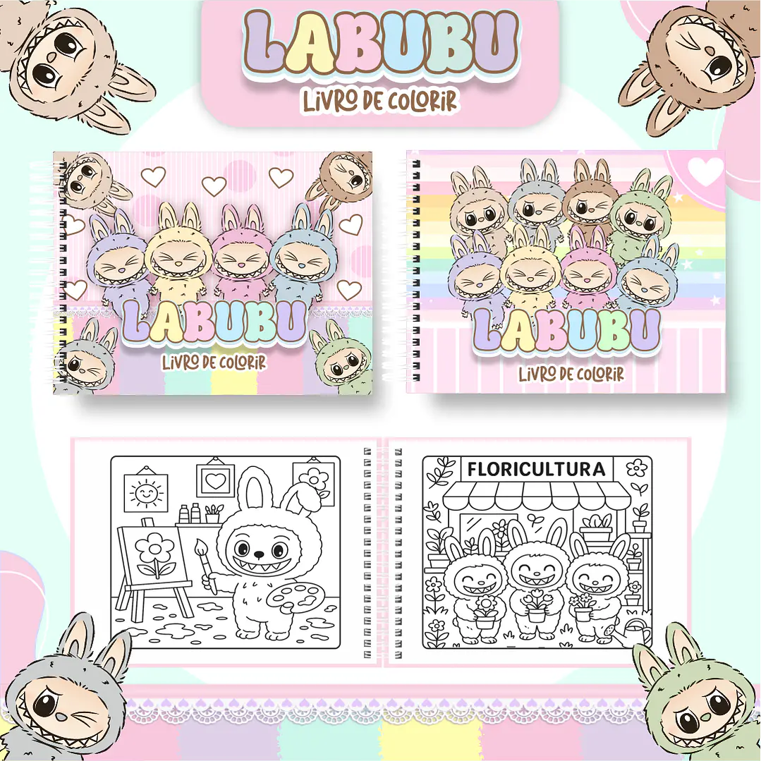 erros comuns ao colorir labubu