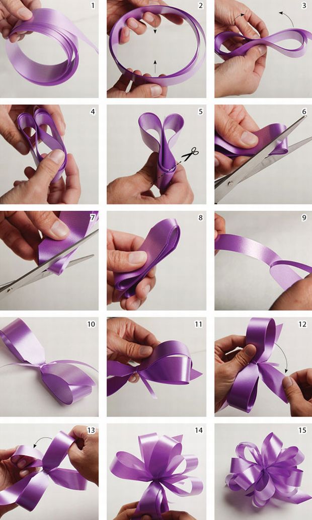 ideias de laços para presentes criativos