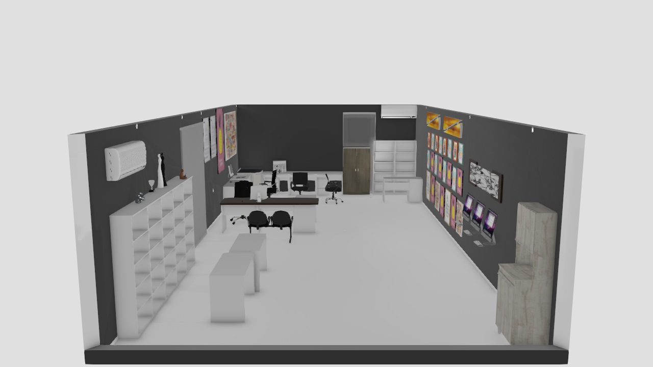 layout de loja pequena