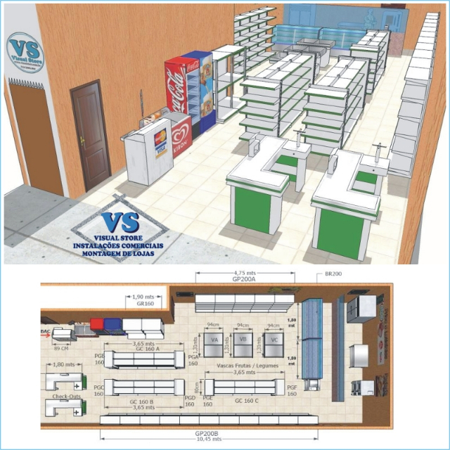 ideias de layout para loja pequena inspiradoras