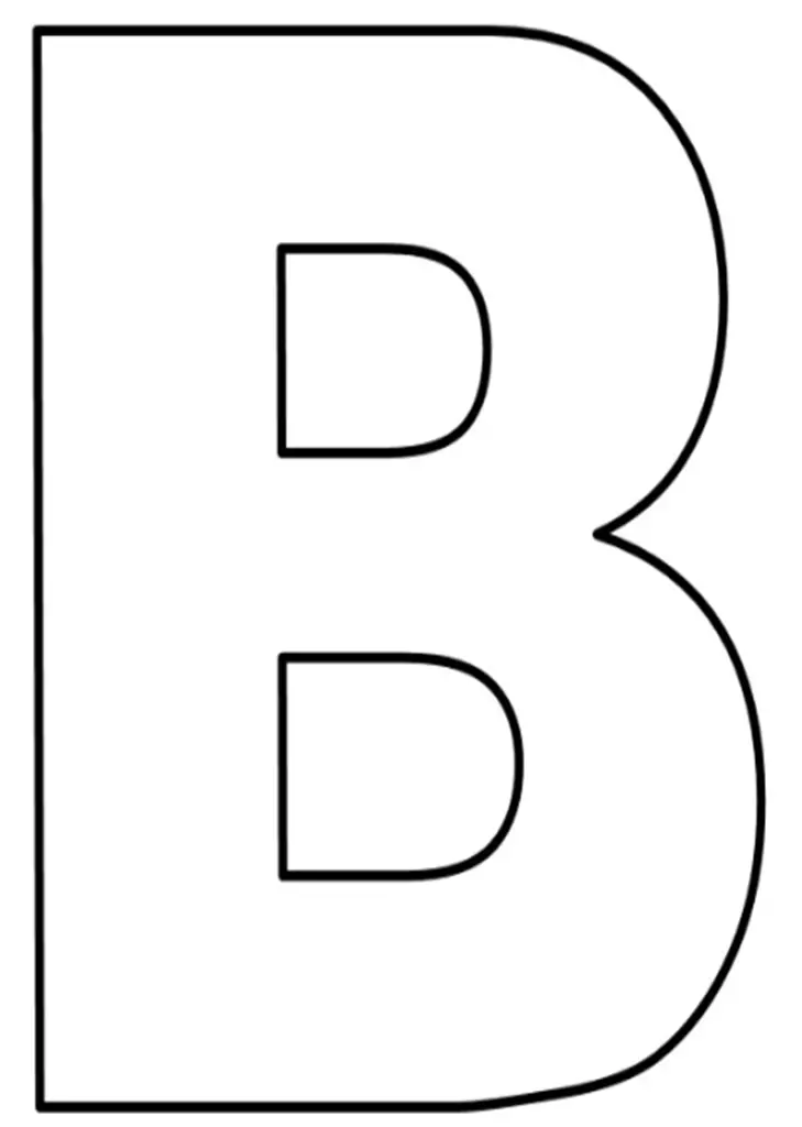 moldes de letras vazadas