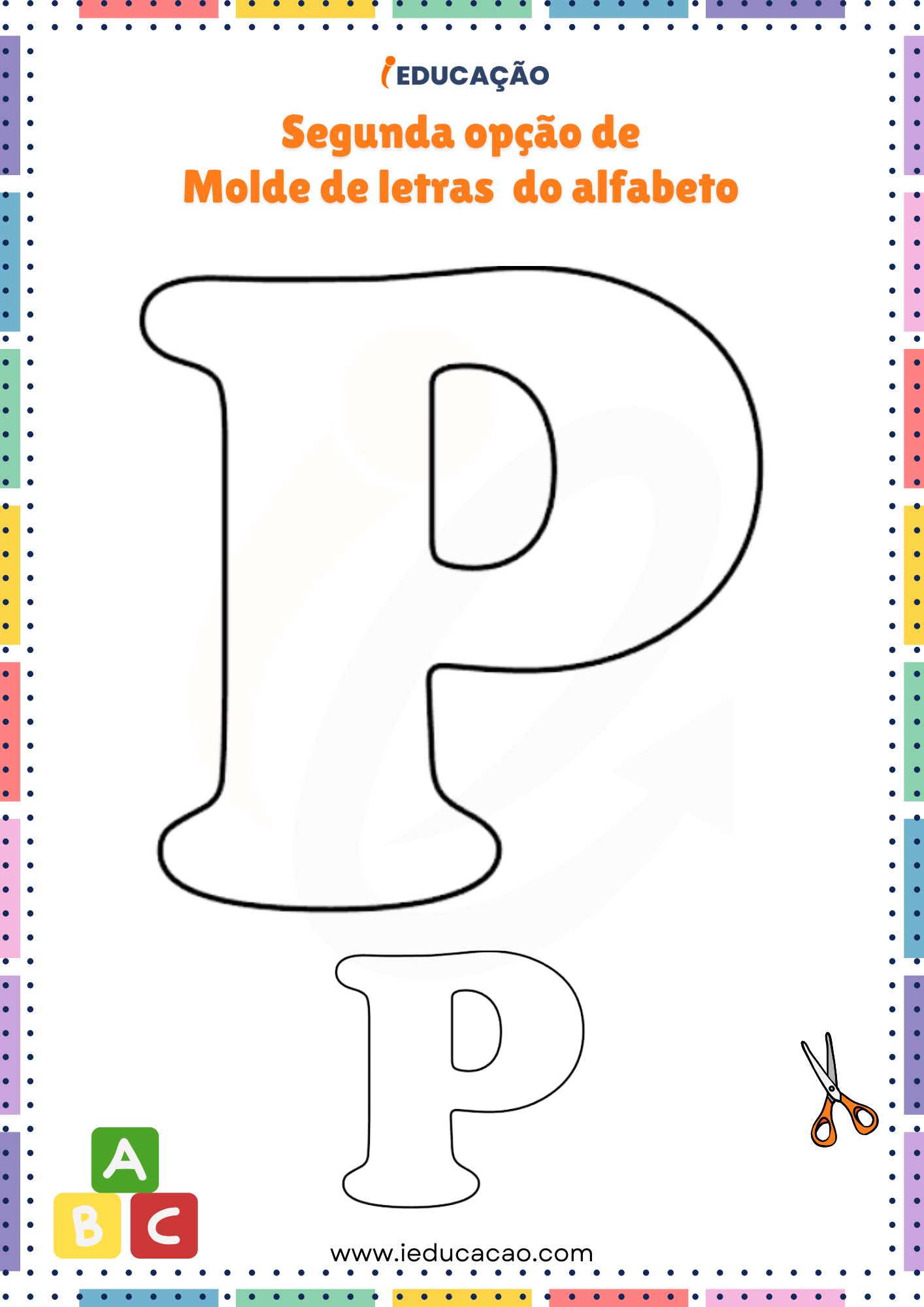 letras para cartazes escolares
