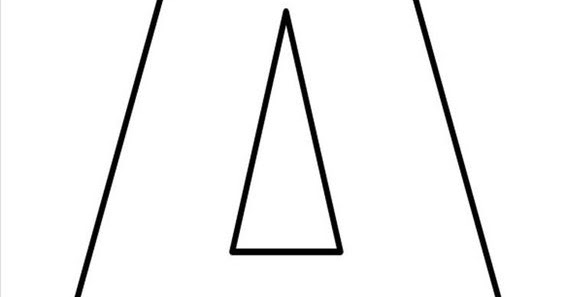 molde letra O grande PDF