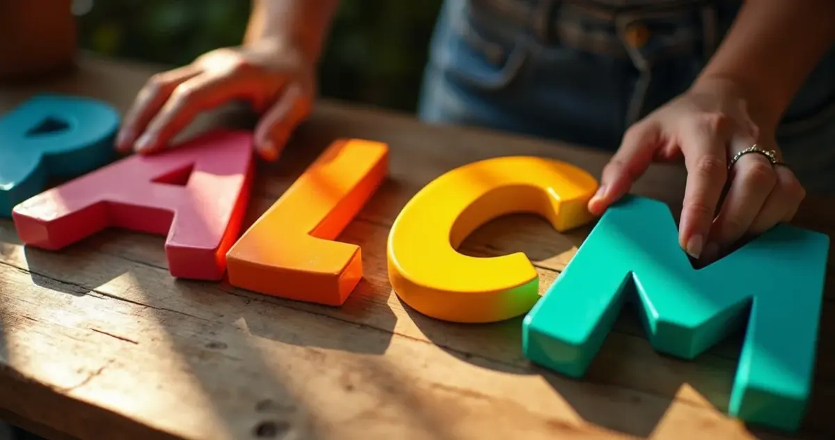 Letras Coloridas para Imprimir Separadas: Moldes Prontos e Dicas