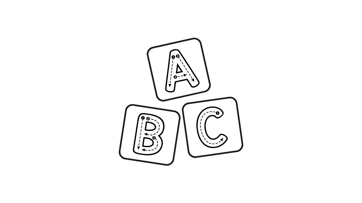como usar letras coloridas em projetos de artesanato