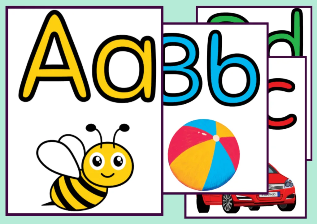 letras coloridas para imprimir separadas