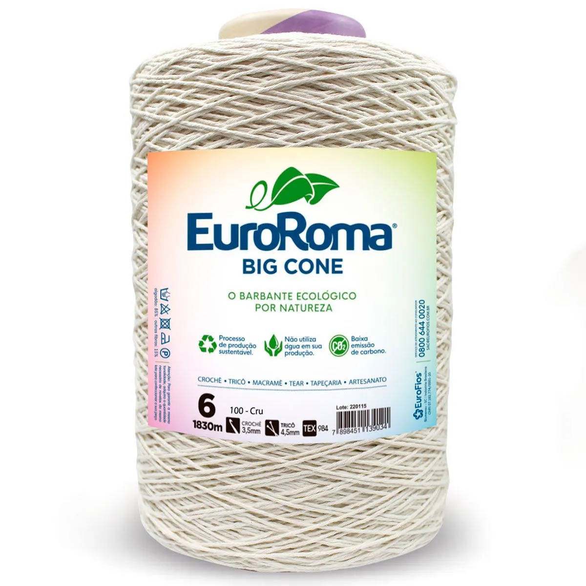 Barbante EuroRoma Nº 6 1kg