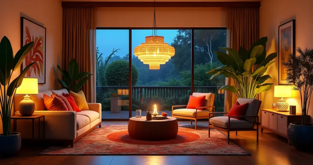 12 Ideias de Luminárias para Sala que Transformam seu Ambiente em Cinema