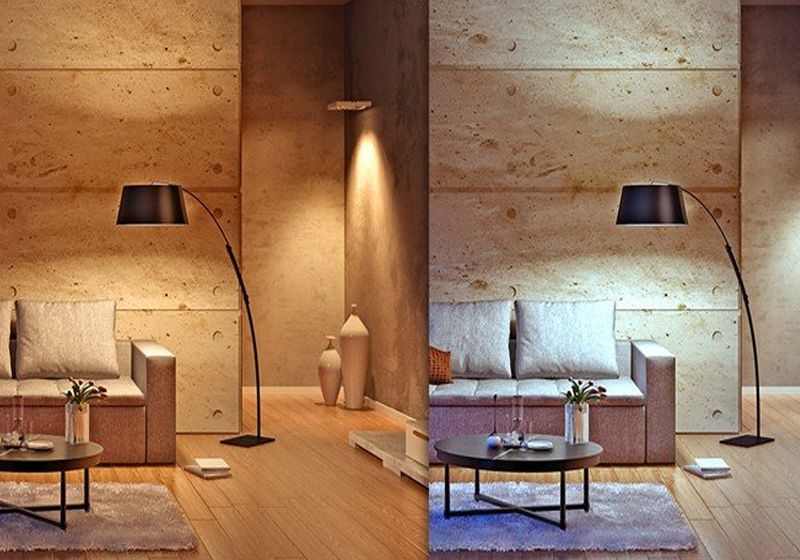 quanto custa iluminar sala de estar