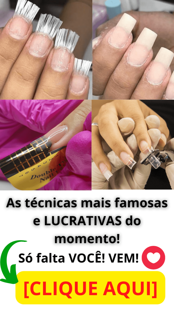 manutenção do alongamento de unhas