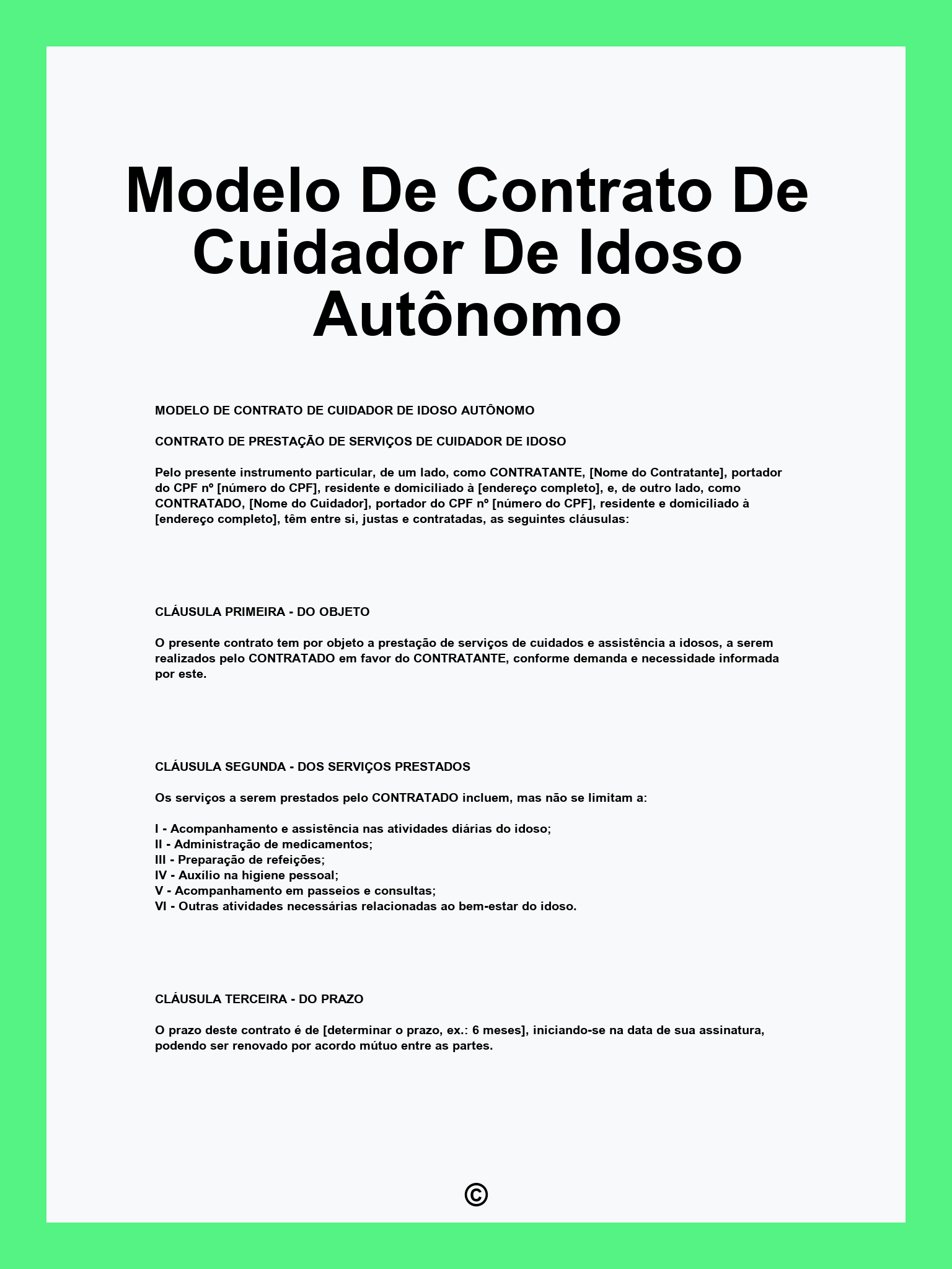 como ser cuidador de idosos sendo mei