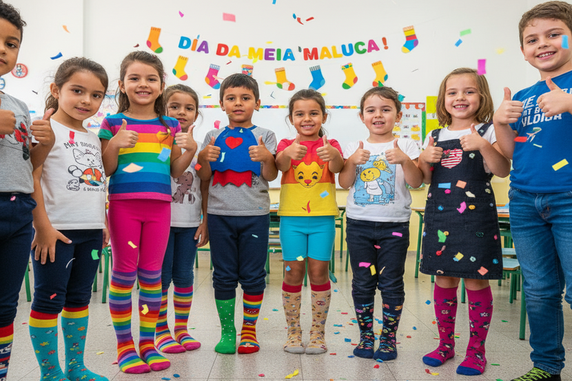 meia maluca DIY vs comprada pronta