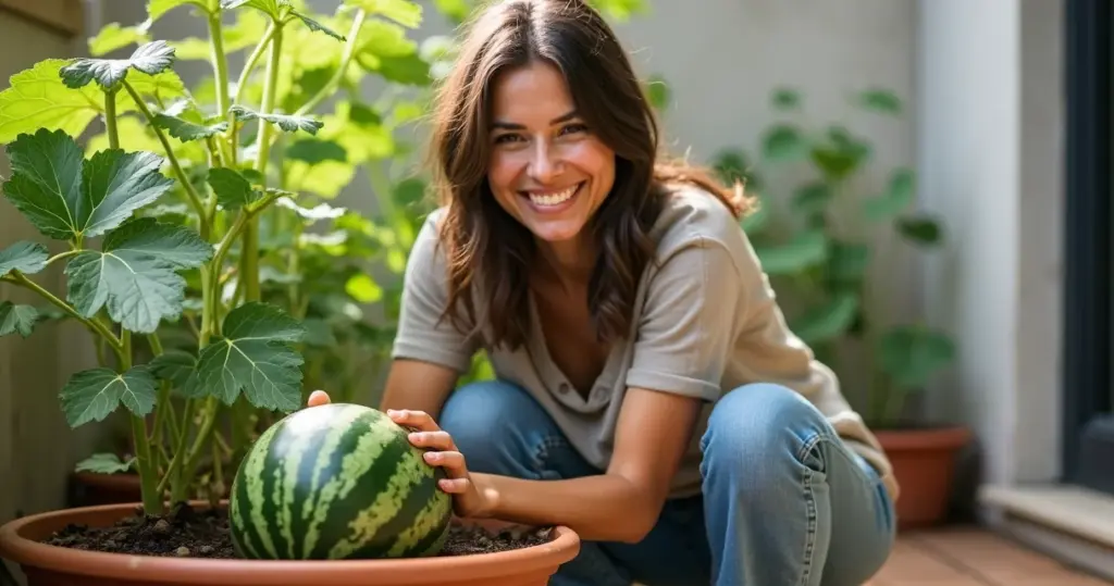Melancia em vaso: colha frutas suculentas mesmo sem quintal