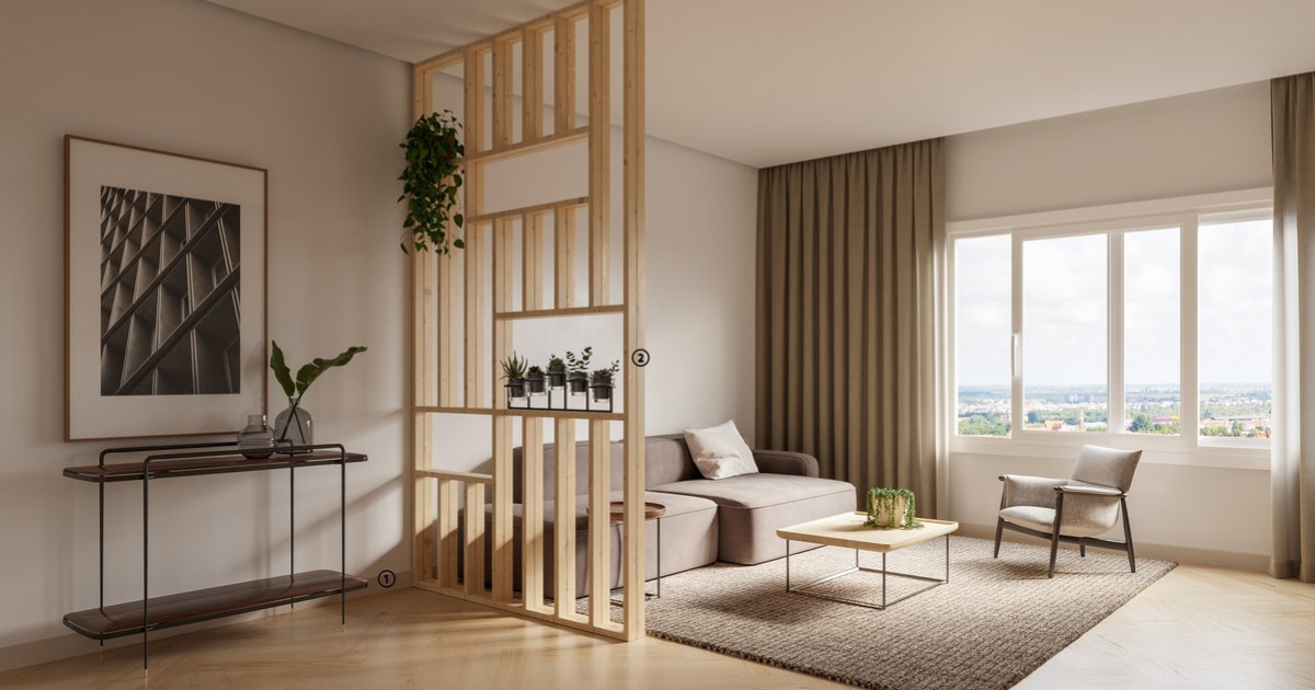 preço divisória sala estar jantar barata