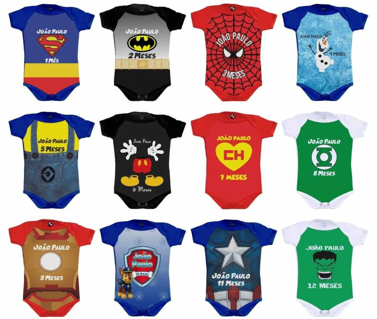 mesversario menino os incriveis 2 meses